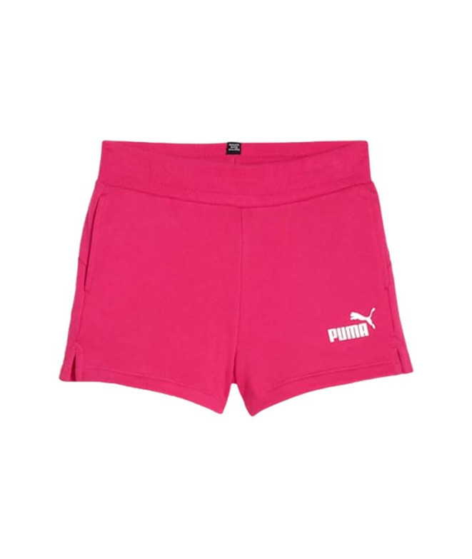 Calça Puma Essentials+ Rosa Infantil