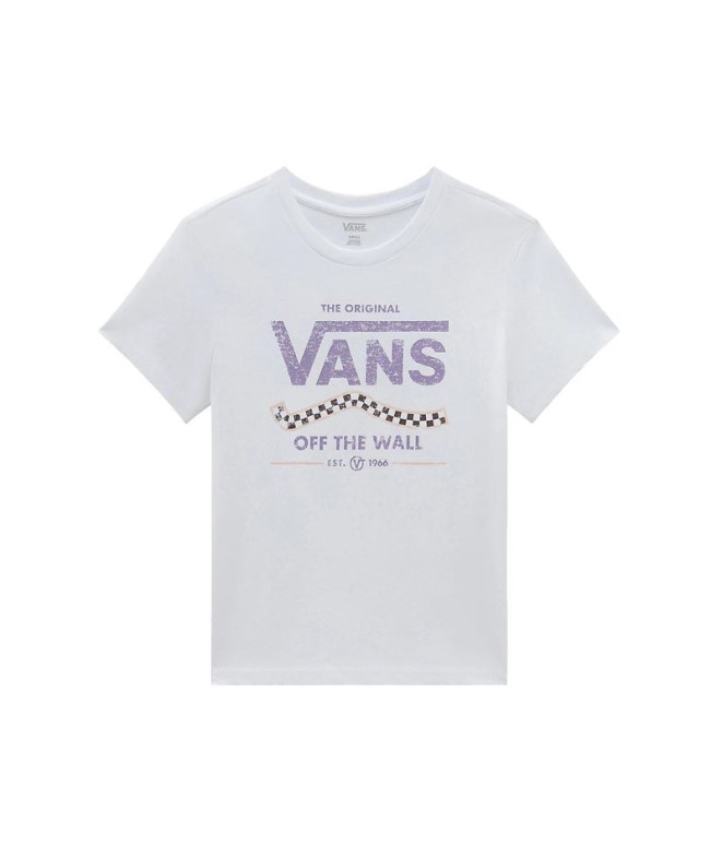 Camiseta Vans Lokkit Branco Mulher