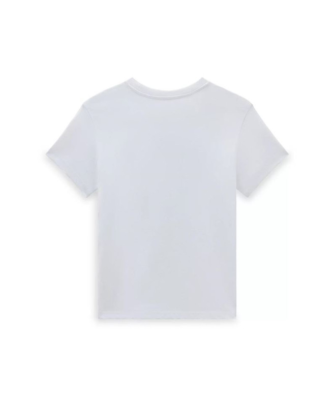 Camiseta Vans Lokkit Blanco Mujer