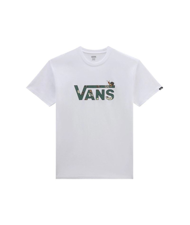 Camiseta Vans Caracol Trail Branco Homem