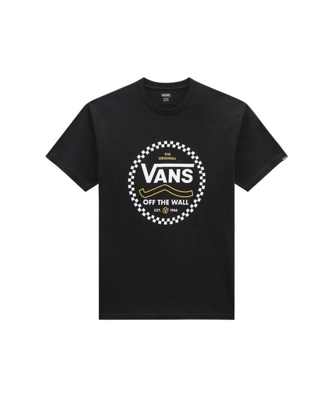 T-shirt Vans Round Off Black Homme