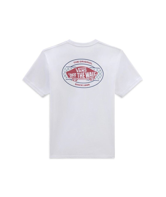 T-shirt Vans Wayrace White Homme
