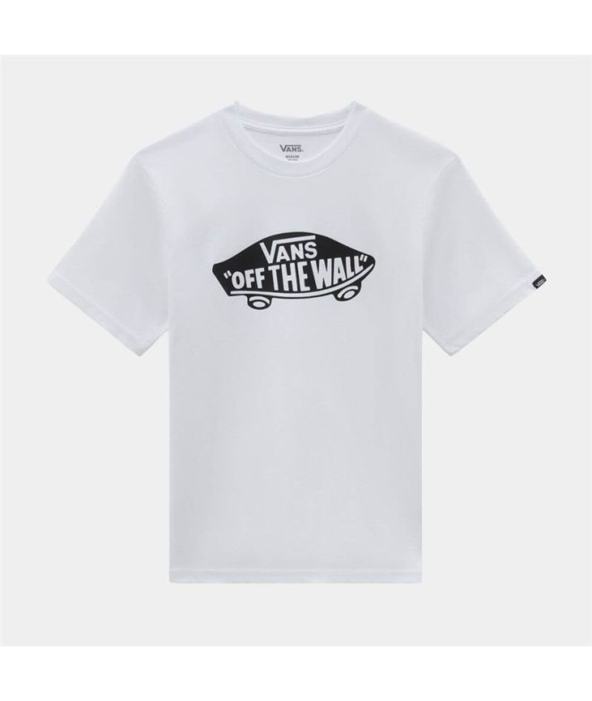 Camiseta Vans Off The Wall Board Te-B Blanco Niño