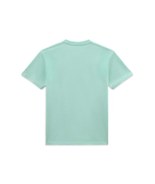 Camiseta Vans Mini Script Homem Menta