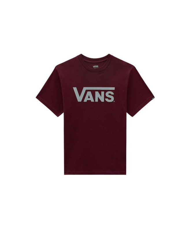 Camiseta Vans Classic Vans-B Granate Niño