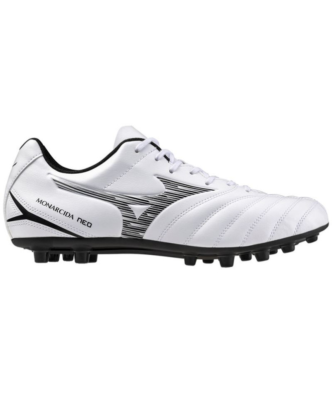 Bota de fútbol Mizuno Monarcida Neo III Select Ag Blanco