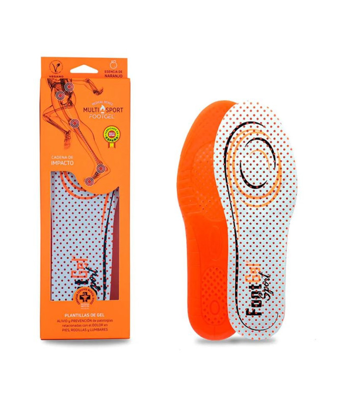 CADEAU - Semelles Footgel Sport Orange