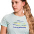 Camiseta de Montanha Trangoworld Sihl Mulher Água verde