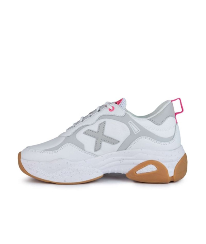 Zapatillas Casual Munich Sabbia 08 Infantil Blanco