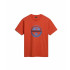 Camiseta Napapijri S-Bollo Ss 1 Laranja Homem