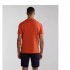 Camiseta Napapijri S-Bollo Ss 1 Laranja Homem
