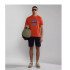 Camiseta Napapijri S-Bollo Ss 1 Laranja Homem