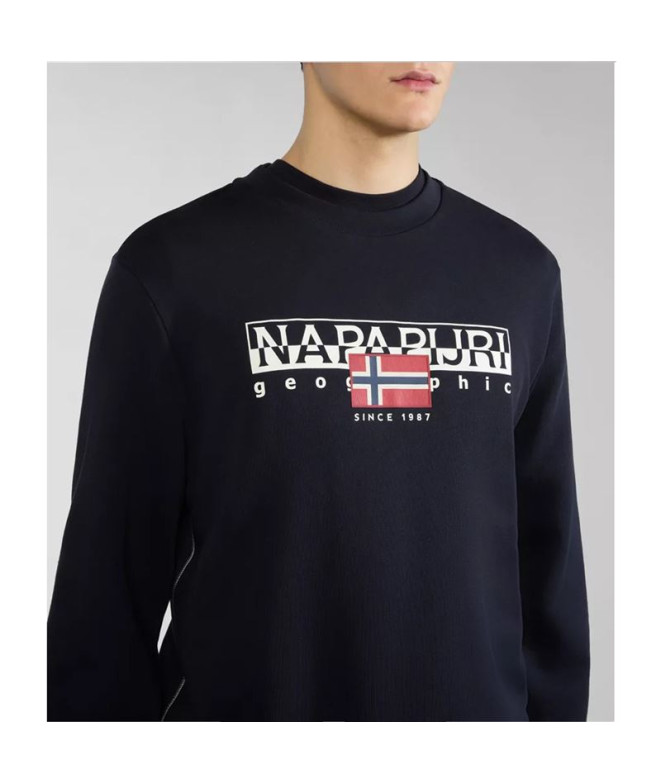 Moletom Napapijri B-Aylmer C Preto 041 Homem