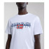 Camiseta Napapijri S-Aylmer Branco 002 Homem