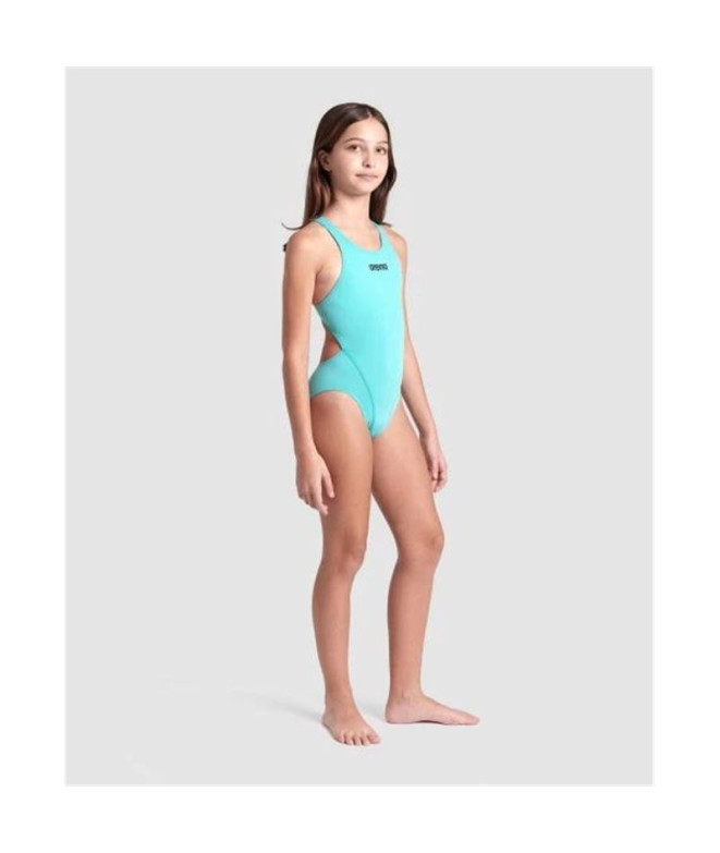 Bañador de Natación Arena Team Swim Niña Azul
