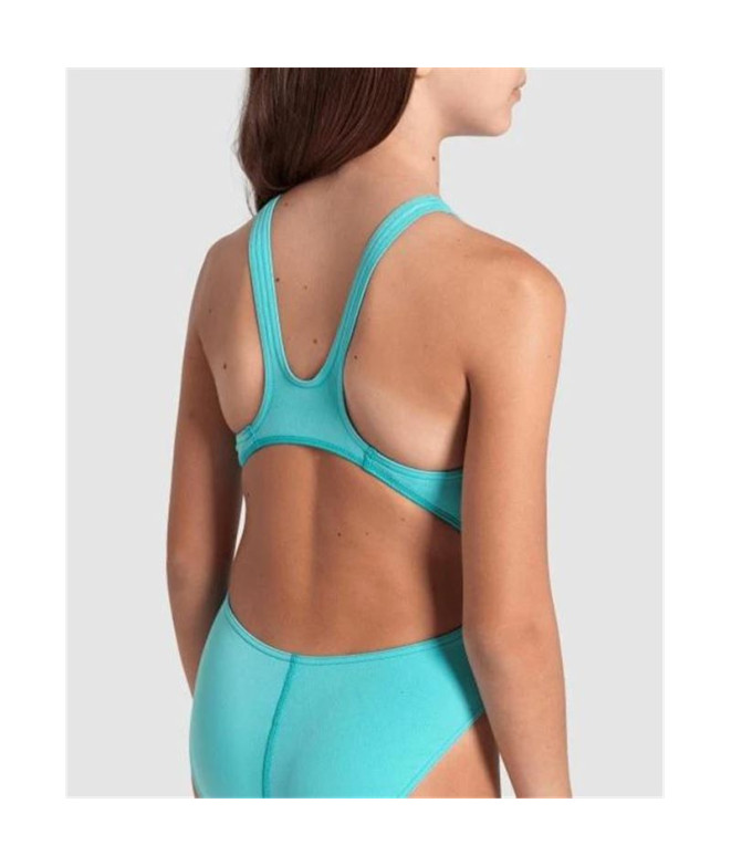 Bañador de Natación Arena Team Swim Niña Azul