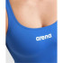Fato de banho de Natação Arena Fato de banho de equipa Mulher Azul/branco