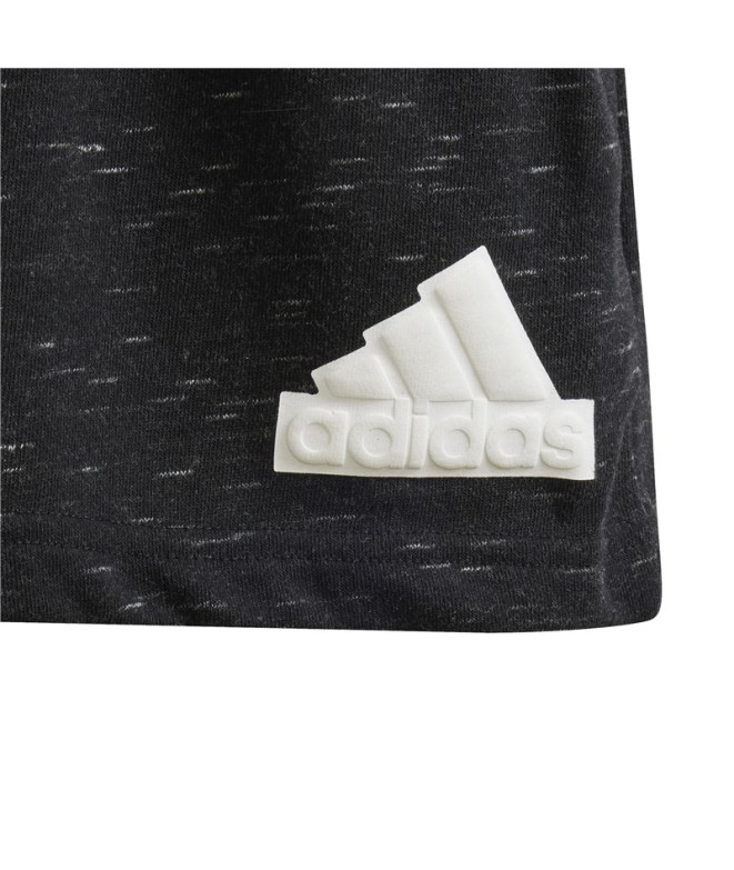 Pantalon adidas Future Icons Bl Short Fille Noir