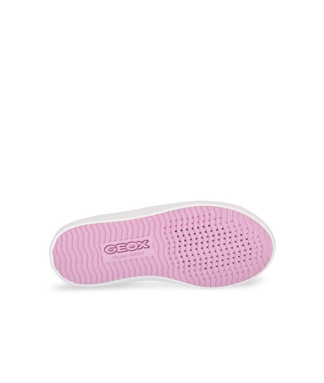 Zapatillas Geox Gisli Niña Blanco/Amarillo