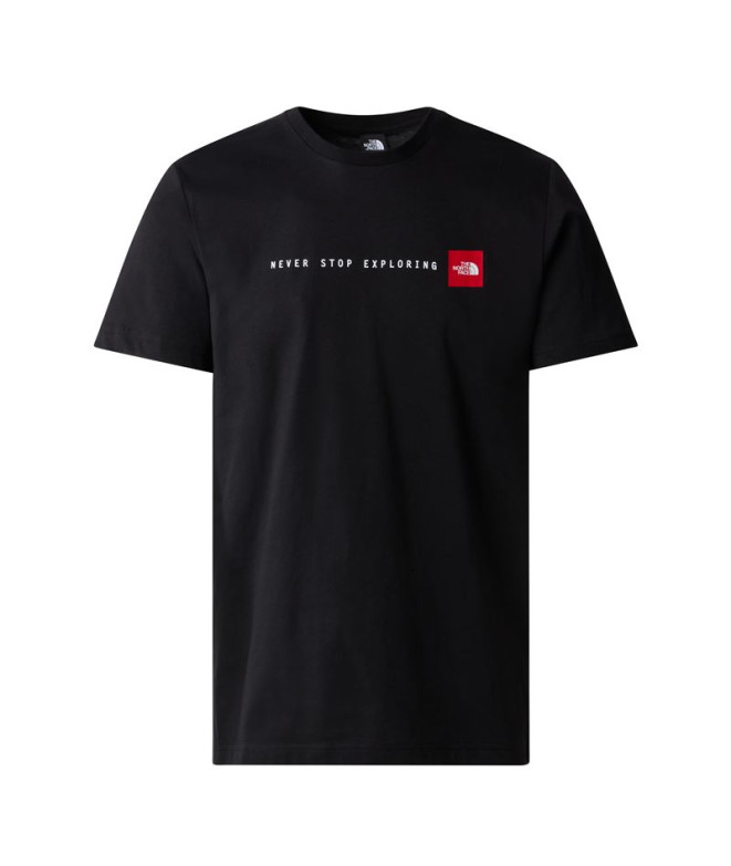 T-shirt de Montagne The North Face Ne jamais cesser d'explorer Homme Noir