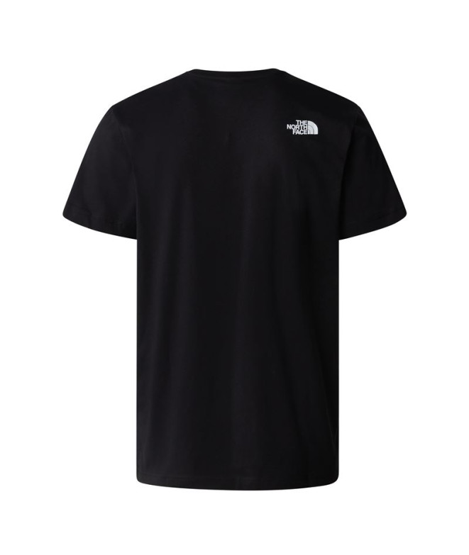 Camiseta The North Face Negra Hombre