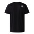 Camiseta de Montanha The North Face Never Stop Exploring Homem Preto