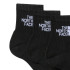 Meias Montanha The North Face de Multi Sport Cush Quarter 3P Preto
