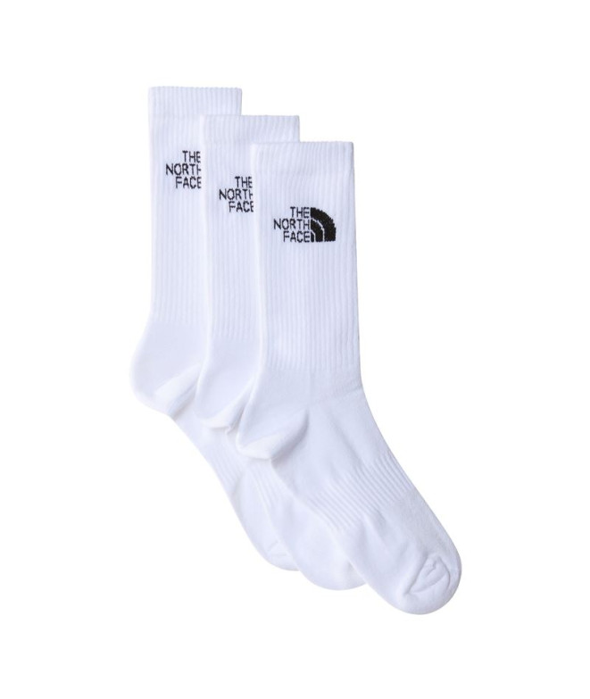 Chaussettes by Montagne The North Face Multi Sport Cush Crew 3P White