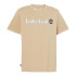Camiseta Timberland Kennebec River Linear Logo Beige Hombre