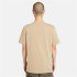 Camiseta Timberland Kennebec River Linear Logo Beige Hombre