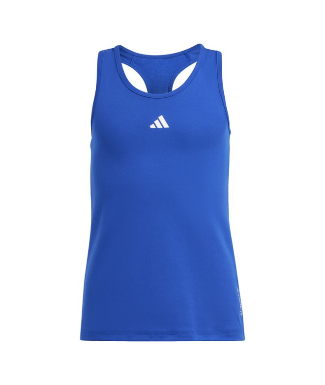 Camiseta by Fitness adidas Essentials Jg Techfit Tank Menina Blue