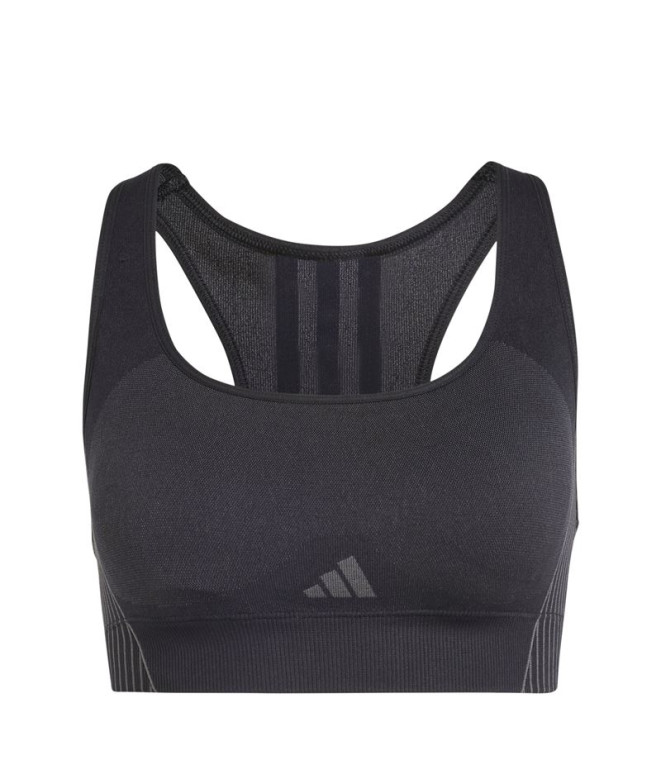 Brassiere de sport de Fitness adidas Essentials Aeroknit Light Support Femme Black