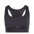 Sutiã esportivo de Fitness adidas Essentials Aeroknit Light Support Mulher Preto