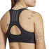 Sutiã esportivo de Fitness adidas Essentials Aeroknit Light Support Mulher Preto