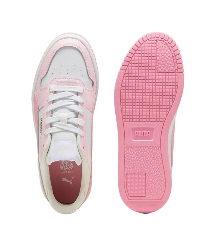 Chaussures Femme Puma Carina Street Blanc Rose