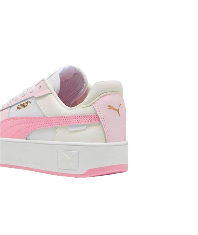 Chaussures Femme Puma Carina Street Blanc Rose