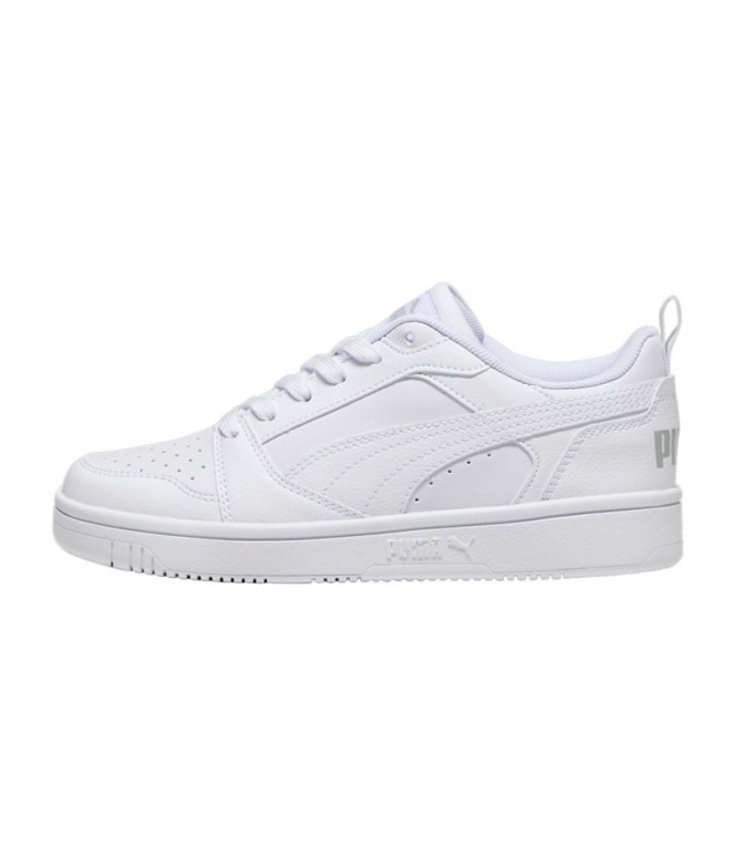 Chaussures Puma Rebound V6 Blanc Enfant