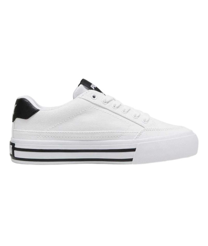 Sapatilhas Court Infantil Puma Classic Vulc Branco