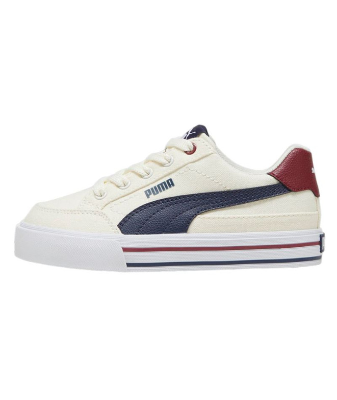 Chaussures Court Enfant Puma Classic Vulc Warm White