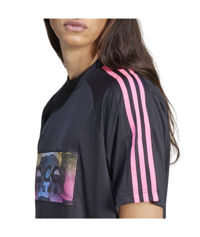 Camiseta adidas Tiro Aop Homem Preto