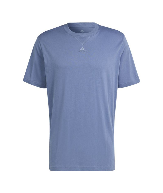Camiseta adidas Todos os Szn Homem Azul