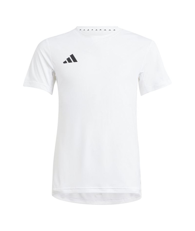 Camiseta adidas Team Infantil Blanco