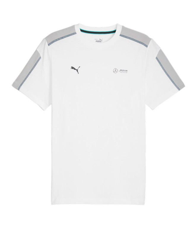 Camiseta Puma Mercedes MT7 Hombre Blanco