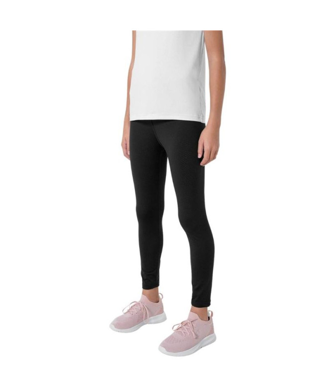 Leggings 4F noir Fille