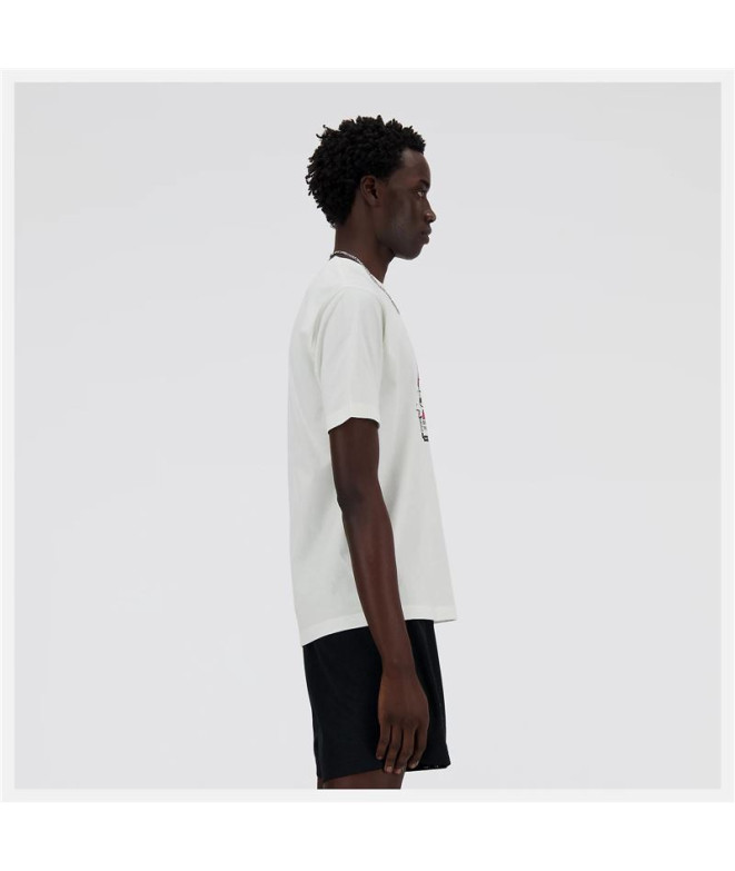 Camiseta New Balance Homem Sport Essentials Ad...