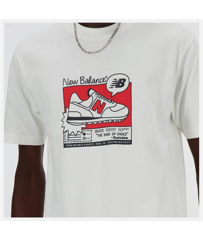 Camiseta New Balance Homem Sport Essentials Ad...