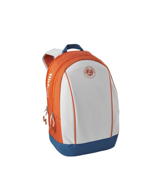 Sac à dos Tennis Wilson Enfant de l'équipe Roland Garros 2024 Crème/Bleu