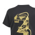 Camiseta adidas Hot G Infantil Preto