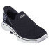 Chaussures Skechers Go Walk 7 - Mia Slip-Ins Femme Noir / Blanc