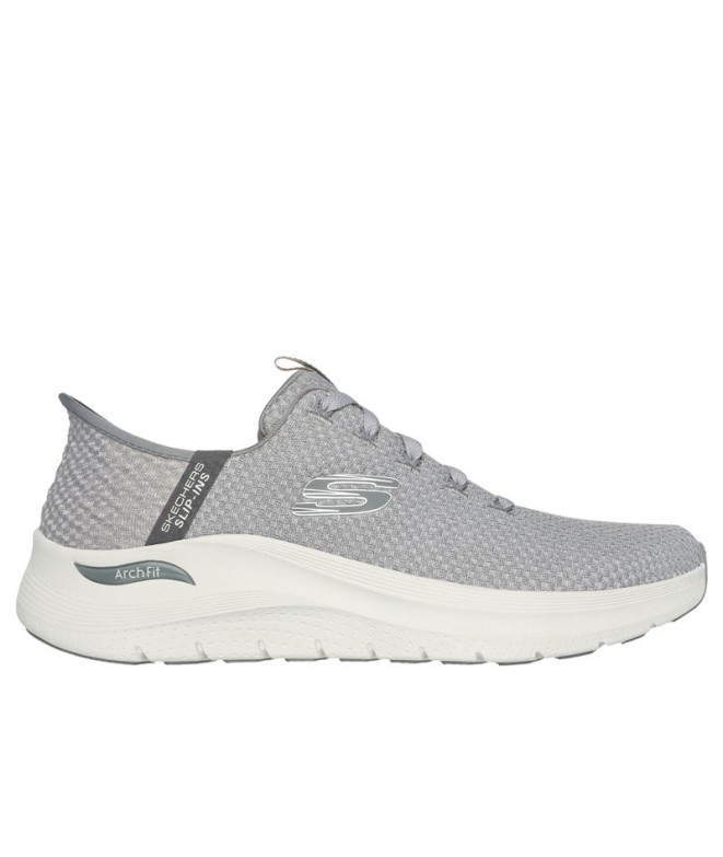 Chaussures Skechers Arch Fit 2.0 - Look Homme Gris